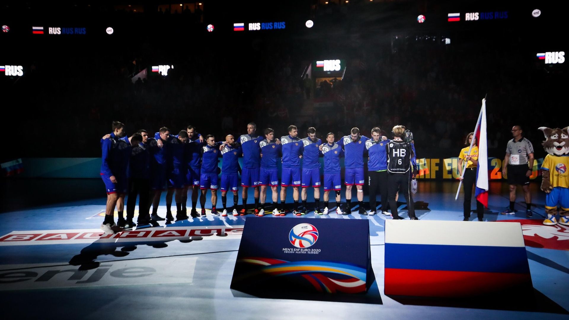Российские гандболисты на чемпионате Европы Российские гандболисты на чемпионате Европы - РИА Новости, 1920, 10.09.2020