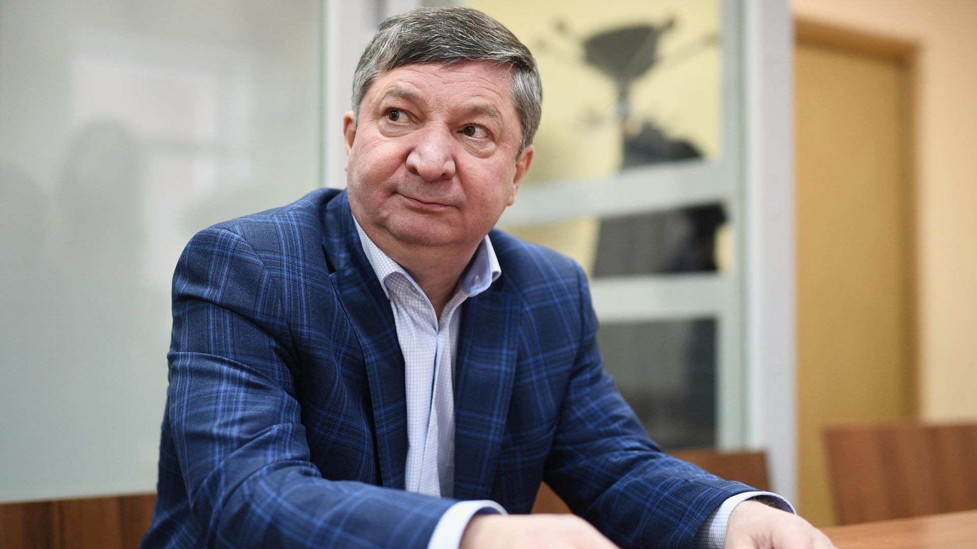 Халил Арсланов на заседании 235-го военного гарнизонном суда Халил Арсланов на заседании 235-го военного гарнизонном суда - РИА Новости, 1920, 17.06.2022