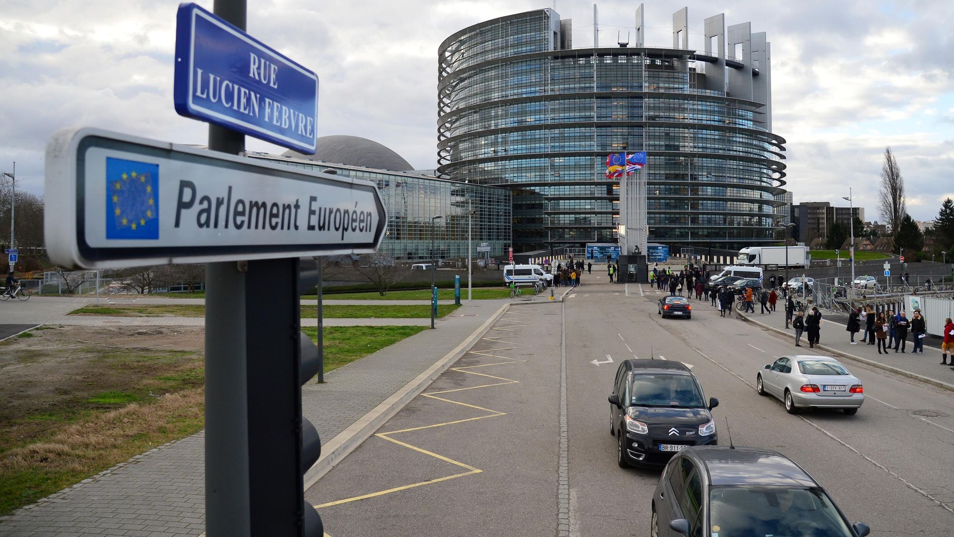 Главное здание Европарламента в Страсбурге Главное здание Европарламента в Страсбурге - РИА Новости, 1920, 16.09.2026