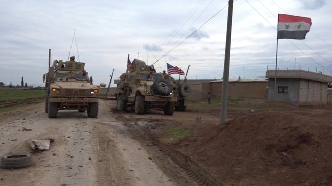 Американские военные в Сирии