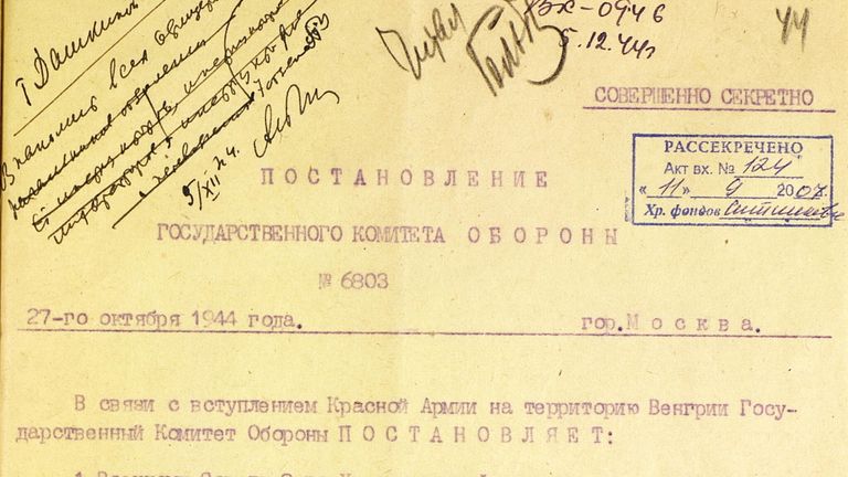 Постановление Государственного комитета обороны СССР от 27 октября 1944 года Постановление Государственного комитета обороны СССР от 27 октября 1944 года