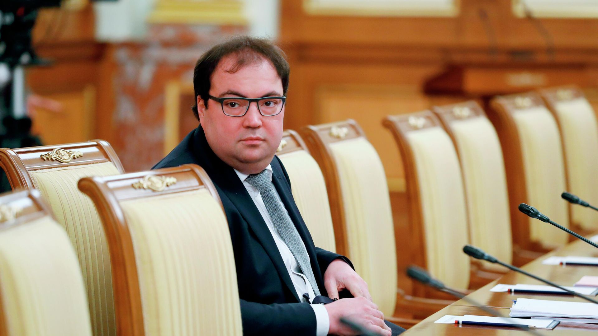 Министр цифрового развития, связи и массовых коммуникаций РФ Максут Шадаев Министр цифрового развития, связи и массовых коммуникаций РФ Максут Шадаев - РИА Новости, 1920, 26.04.2022