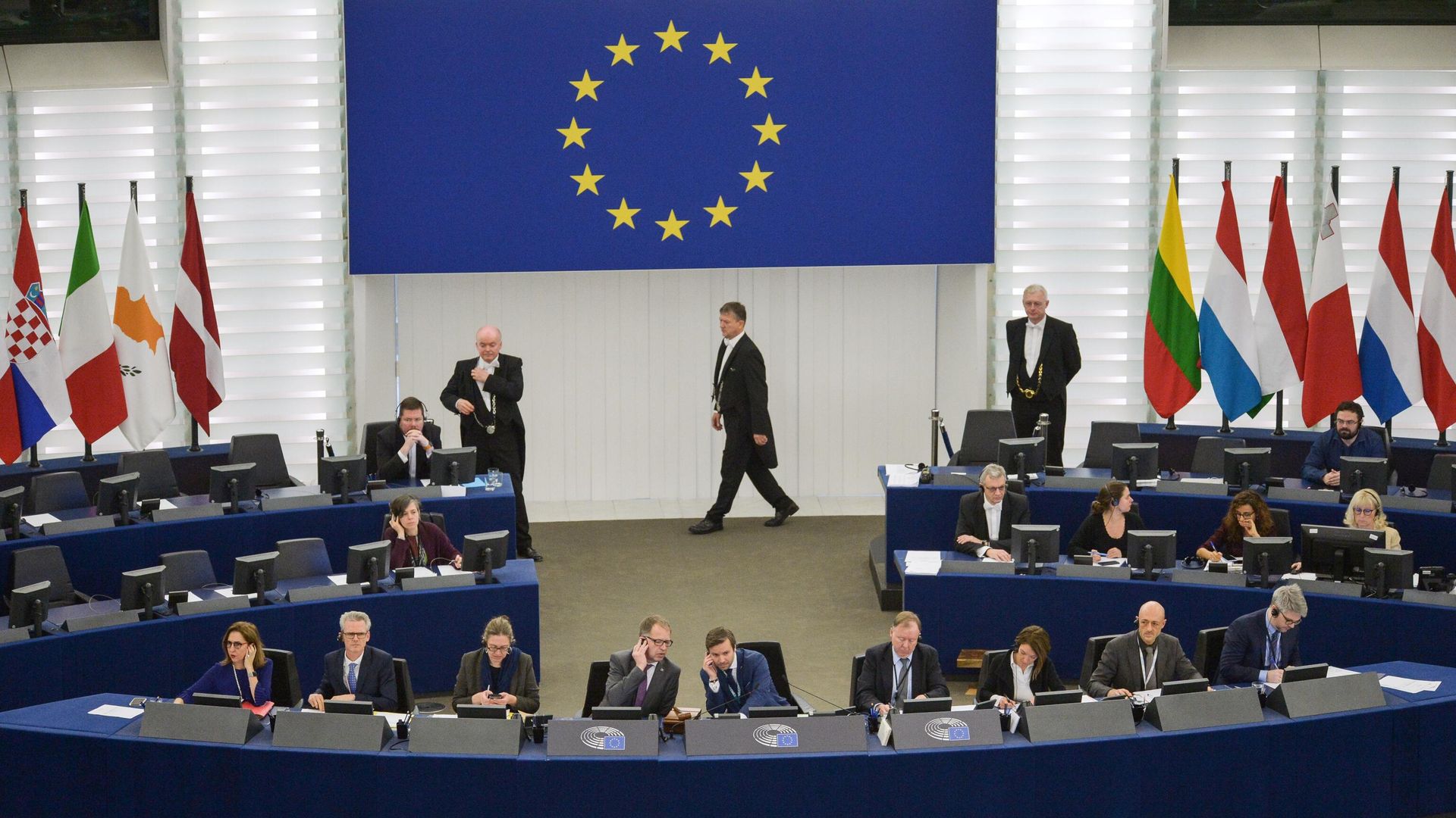 Пленарная сессия Европарламента Пленарная сессия Европарламента - РИА Новости, 1920, 27.11.2020