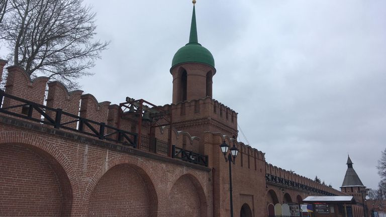 Стены Тульского кремля Стены Тульского кремля