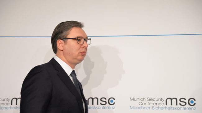 Президент Сербии Александр Вучич Президент Сербии Александр Вучич