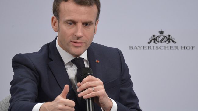 Президент Франции Эммануэль Макрон Президент Франции Эммануэль Макрон