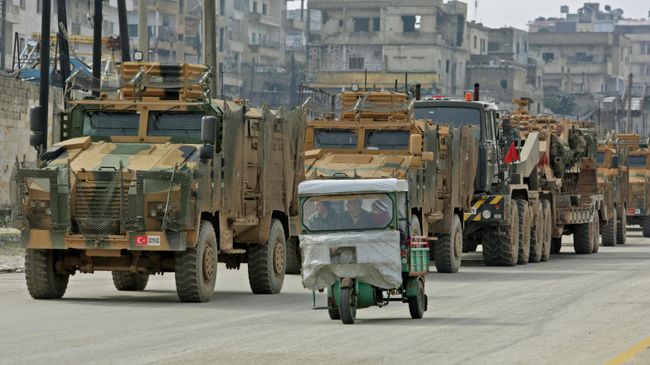 Турецкая военная техника в Сирии Турецкая военная техника в Сирии