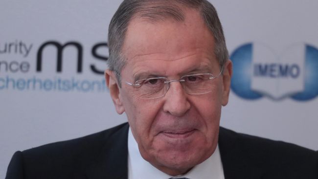 Министр иностранных дел РФ Сергей Лавров на круглом столе форума Примаковские чтения в формате рабочего завтрака