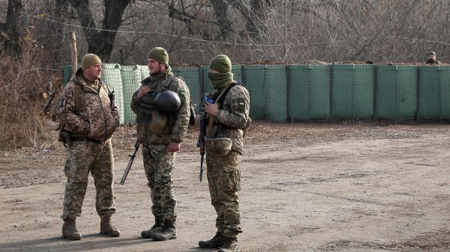 Украинские военные