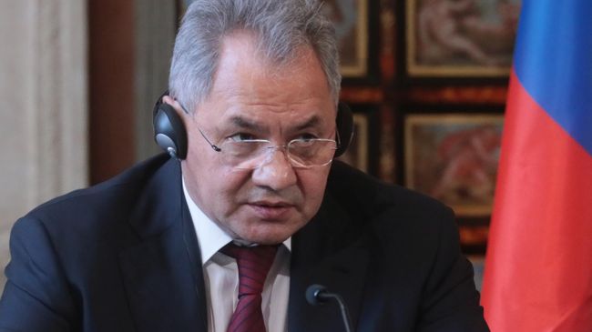 Министр обороны РФ Сергей Шойгу Министр обороны РФ Сергей Шойгу