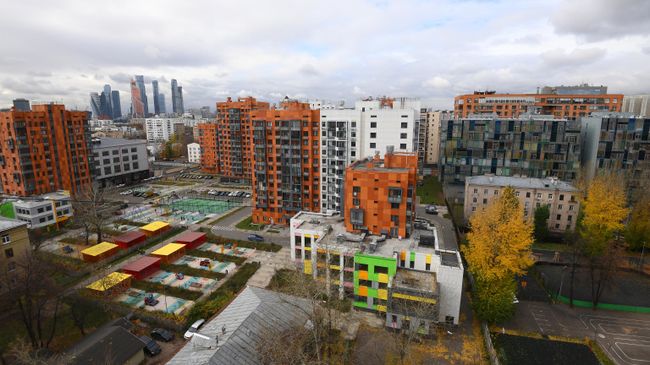 Новый жилой комплекс в районе Красная Пресня в Москве Новый жилой комплекс в районе Красная Пресня в Москве