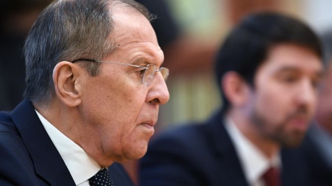 Министр иностранных дел России Сергей Лавров