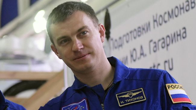Космонавт Роскосмоса Николай Тихонов