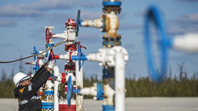 Сотрудник ООО РН-Пурнефтегаз, дочернего предприятия ОАО НК Роснефть, на Барсуковском месторождении в Ямало-Ненецком автономном округе Сотрудник ООО РН-Пурнефтегаз, дочернего предприятия ОАО НК Роснефть, на Барсуковском месторождении в Ямало-Ненецком автономном округе