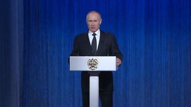 Путин рассказал о создании в России оружия будущего Путин рассказал о создании в России оружия будущего