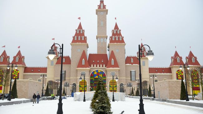 Строительство парка Остров мечты Строительство парка Остров мечты