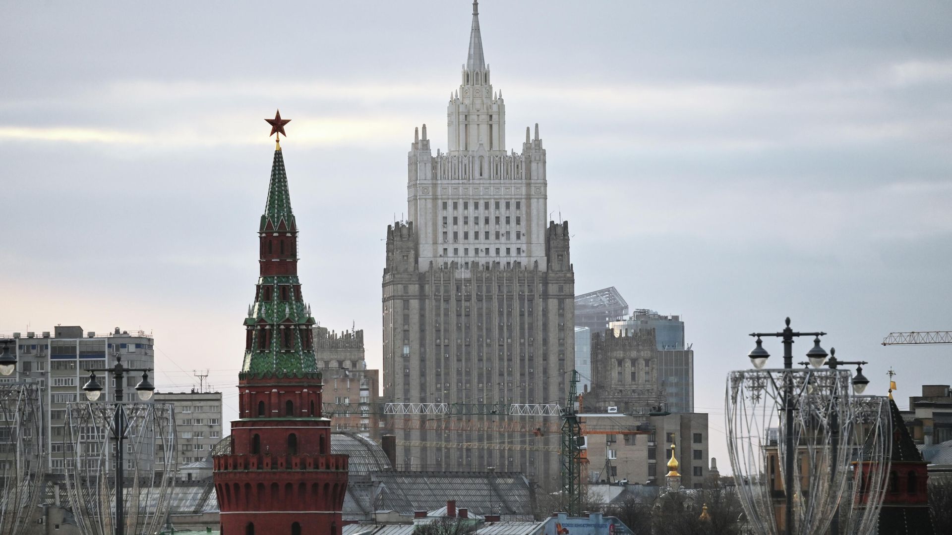 Здание Министерства иностранных дел в Москве Здание Министерства иностранных дел в Москве - РИА Новости, 1920, 11.06.2020