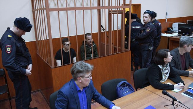 Участники запрещенной в РФ террористической организации Сеть Виктор Филинков и Юлий Бояршинов Участники запрещенной в РФ террористической организации Сеть Виктор Филинков и Юлий Бояршинов