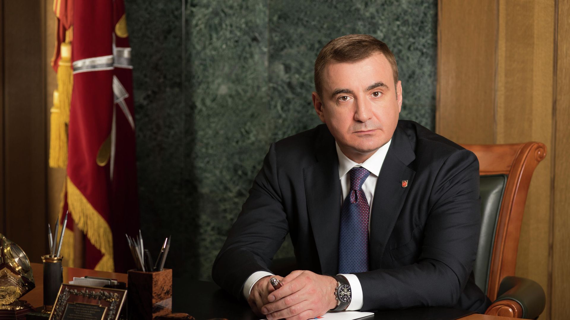 Губернатор Тульской области Алексей Дюмин Губернатор Тульской области Алексей Дюмин - РИА Новости, 1920, 21.07.2021
