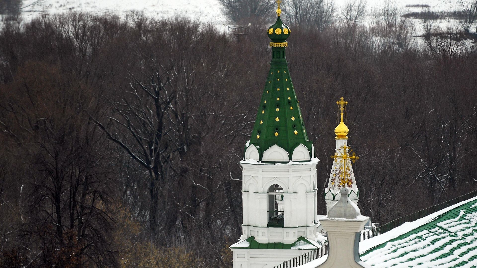 Церковь Святого Духа Спасо-Преображенского мужского монастыря города Рязани Церковь Святого Духа Спасо-Преображенского мужского монастыря города Рязани - РИА Новости, 1920, 12.10.2020