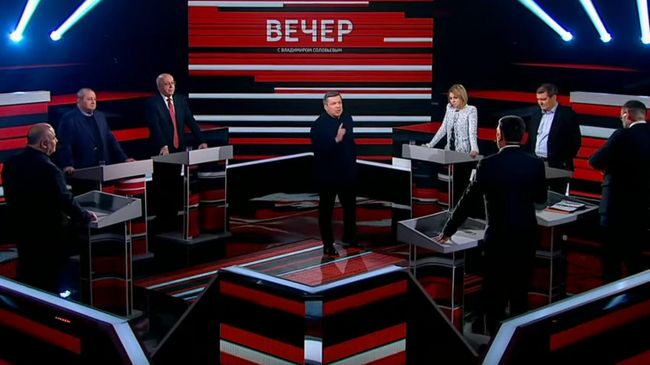 Телеведущий Владимир Соловьев выгнал экс-депутата Рады из студии