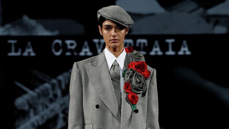 Показ коллекции Dolce & Gabbana осень/зима 2020 в Милане