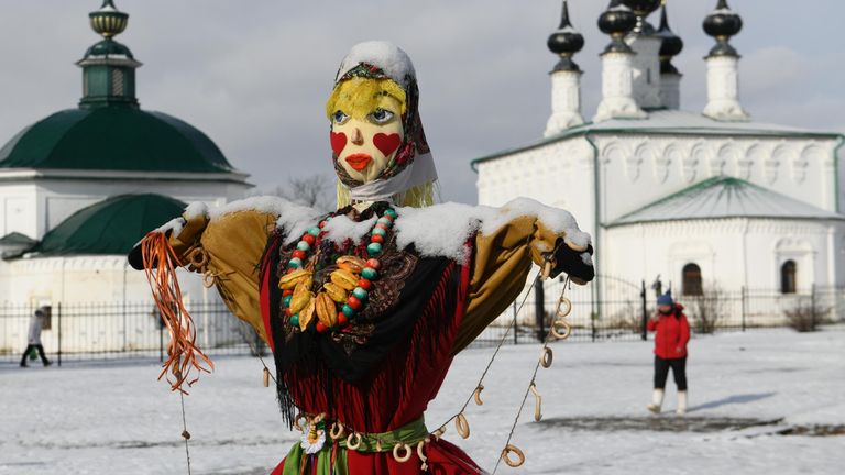 Празднование Масленицы в Суздале Празднование Масленицы в Суздале