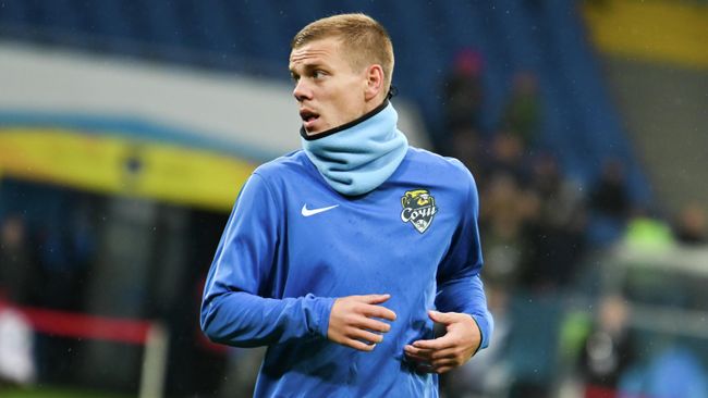 Форвард Сочи Александр Кокорин Форвард Сочи Александр Кокорин