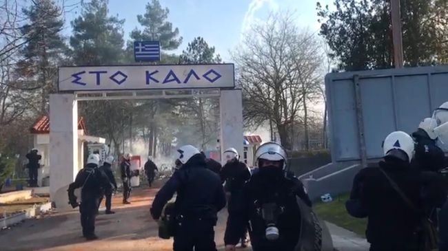 Ситуация на границе Греции с Турцией Ситуация на границе Греции с Турцией