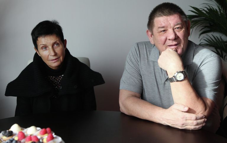 Татьяна и Валерий Семины - родители нападающего российской борной по хоккею Александра Семена.