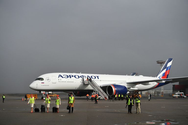 Аэрофлот презентовал первый Airbus A350 Аэрофлот презентовал первый Airbus A350