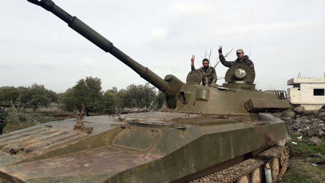 Военнослужащие сирийской правительственной армии в провинции Идлиб Военнослужащие сирийской правительственной армии в провинции Идлиб