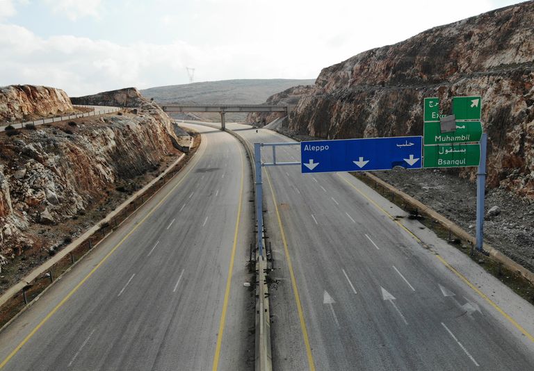 Трасса M4 в Сирии Трасса M4 в Сирии