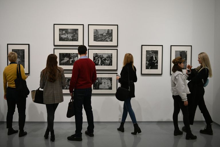 Посетители на гала-открытии Фотобиеннале-2020 в МАММ