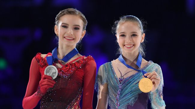 Дарья Усачева и Камила Валиева Дарья Усачева и Камила Валиева