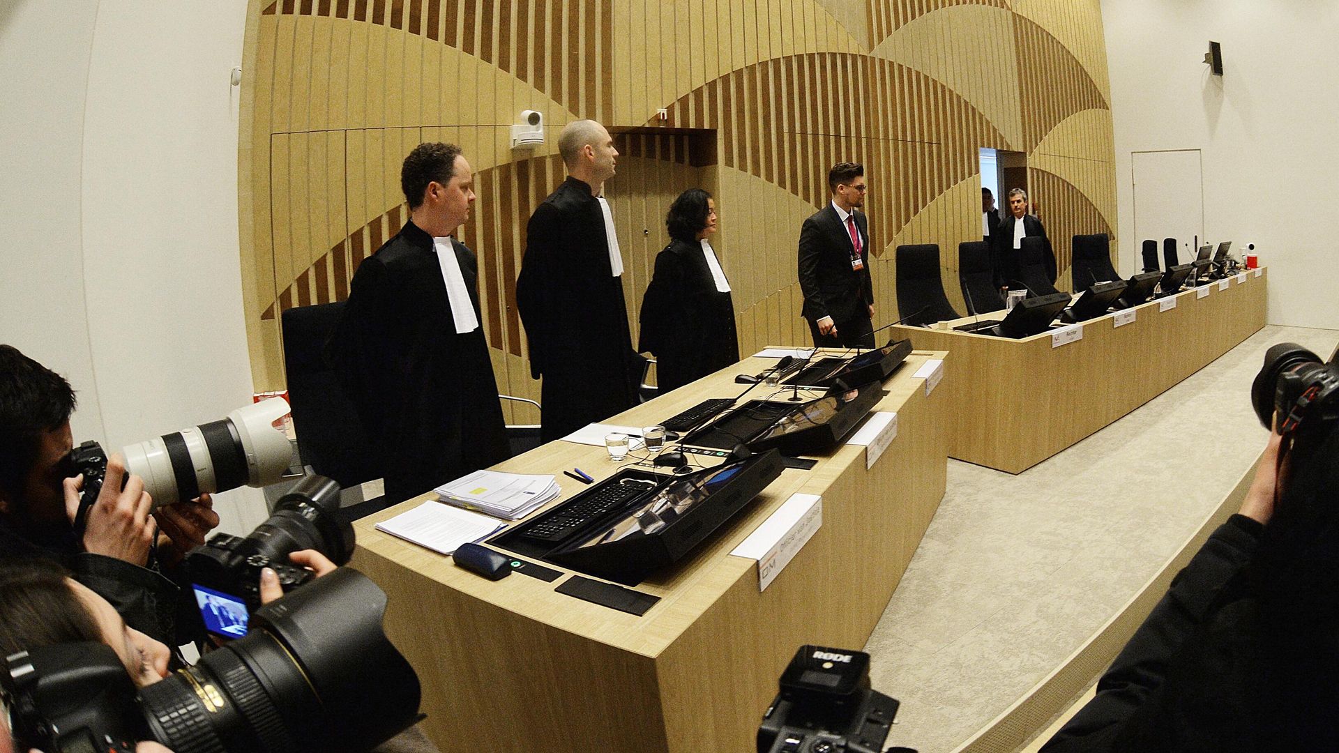 Начало заседания суда в нидерландском Бадхоеведорпе по делу о крушении самолета Boeing 777 рейса MH17 - РИА Новости, 1920, 09.08.2021
