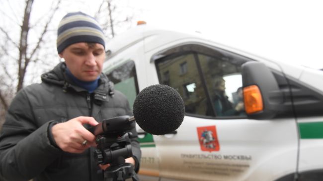 Измерение уровня шума в Москве Измерение уровня шума в Москве