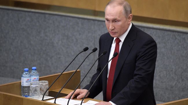 Президент РФ Владимир Путин
