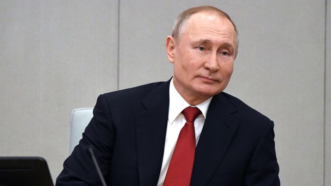 Президент РФ Владимир Путин