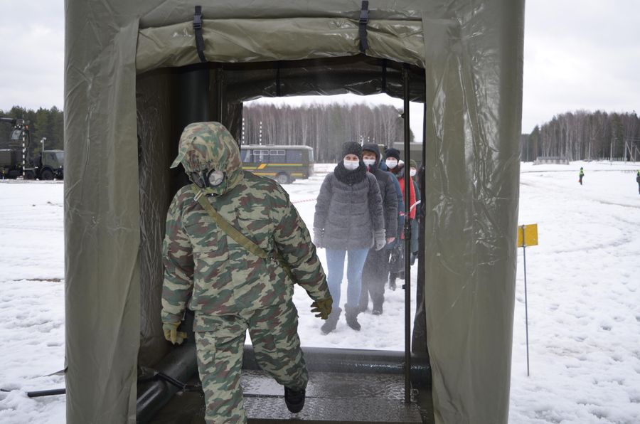 Дезинфекция гражданского населения Дезинфекция гражданского населения