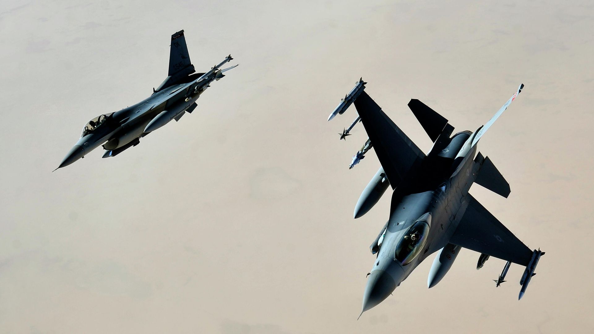 Истребители F-16 Истребители F-16 - РИА Новости, 1920, 16.06.2023