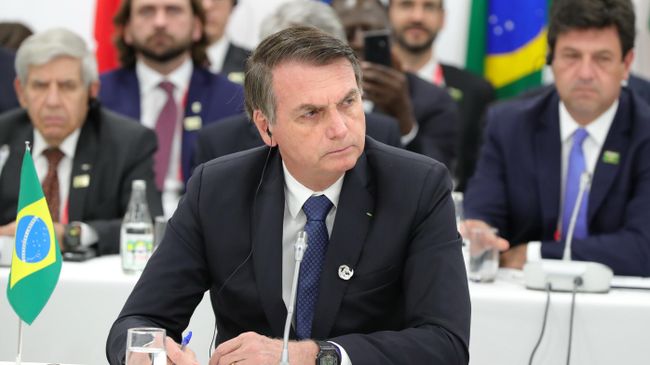 Президент Бразилии Жаир Болсонару Президент Бразилии Жаир Болсонару