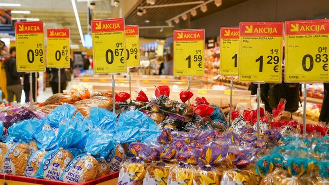 Продуктовый магазин в Риге
