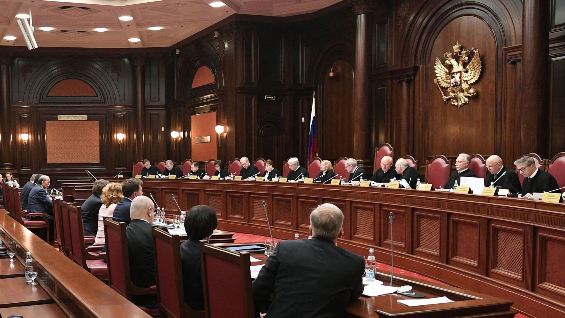 Заседание Конституционного суда РФ Заседание Конституционного суда РФ - РИА Новости, 1920, 27.09.2023