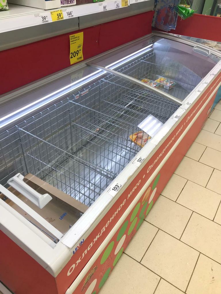 Мясо птицы тоже скупили