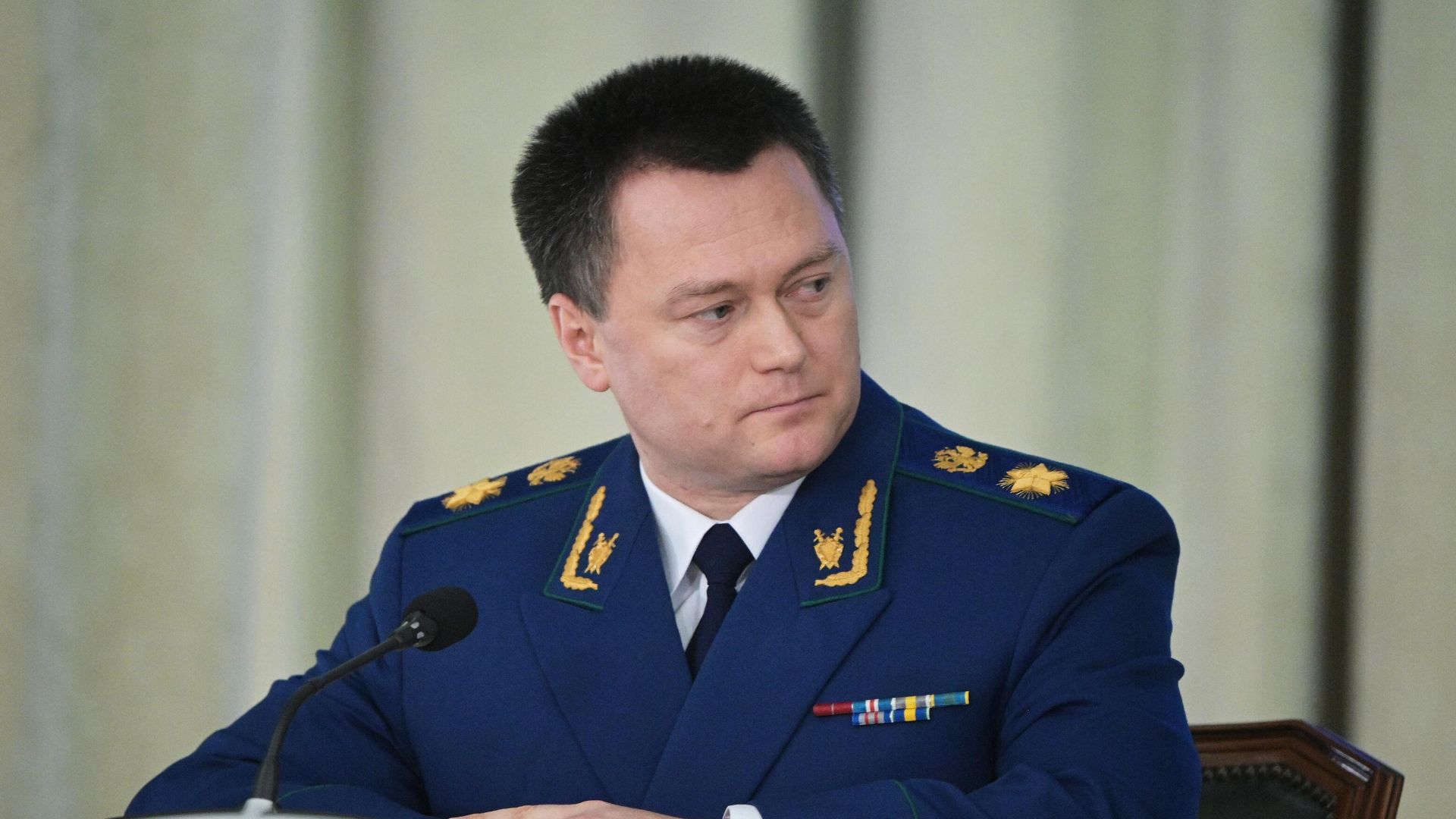 Генеральный прокурор РФ Игорь Краснов на расширенном заседании коллегии Генеральной прокуратуры РФ Генеральный прокурор РФ Игорь Краснов на расширенном заседании коллегии Генеральной прокуратуры РФ - РИА Новости, 1920, 23.04.2021