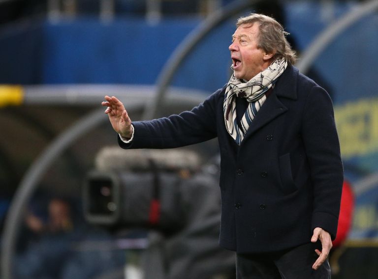 Главный тренер Локомотива Юрий Сёмин во время матча с Ростовом