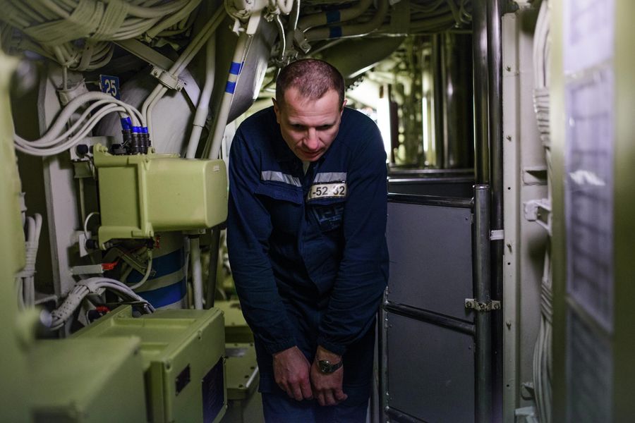 Член экипажа атомной подводной лодки Северодвинск