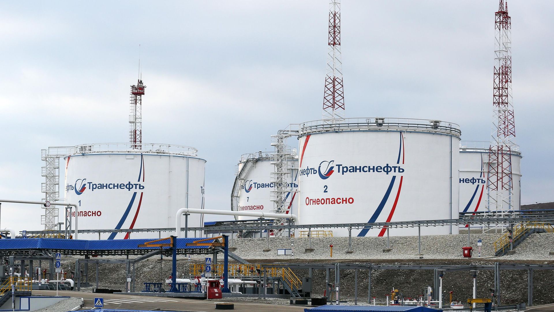 Перекачивающая станция компании Транснефть Перекачивающая станция компании Транснефть - РИА Новости, 1920, 12.06.2022