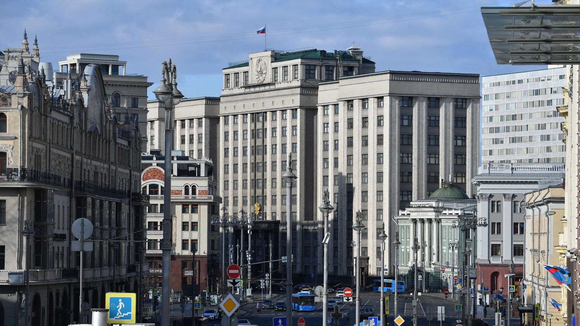 Здание Государственной думы РФ Здание Государственной думы РФ - РИА Новости, 1920, 10.03.2021